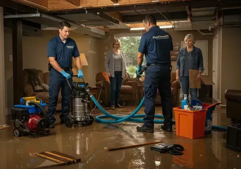 Basement Water Extraction and Removal Techniques process in Bowling Green, MD